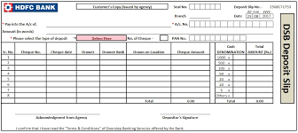 Invest in corporate fixed deposits through hdfc securities & enjoy higher returns with a lower lockin period. 3 Bank Deposit Slip Template Excel Word And Pdf Excel Tmp