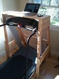 This particular instructables offers three different designs, too, for building a treadmill desk of your own. Why Not D I Y Treadmill Desk Improvised Life
