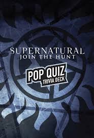 The more questions you get correct here, the more random knowledge you have is your brain big enough to g. Supernatural Pop Quiz Trivia Deck Book By Chip Carter Official Publisher Page Simon Schuster