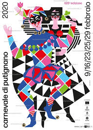 Dalle due punte del cappello dondolano vistosi sonagli. Carnevale Di Putignano 2020 Il Programma Della 626Âª Edizione Camin Vattin