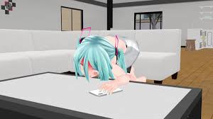 遠隔的な】魔法のタブレットで悶絶するmikuさん ～前編～ Miku orgasms with a magic tablet Prequel  【Remote】｜俺の3Dエロ動画