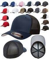 Flexfit 6511 Schwarz Fitted Trucker Mesh Mutze Grosse Xl Xxl Schwarz Nur Ebay
