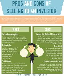 What Are The Pros And Cons Of Selling To An Investor Check Out The Image Below Sellmyhouse Webuyhouses B Real Estate Marketing Investors Real Estate