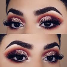 The Beauty Of Brown Eyes Is Irresistible But It Is Nice To Know The Ways To Enhance And Intensify Your Natural Be Glam Makeup Trendy Makeup Glitter Eye Makeup