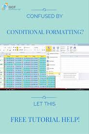 Confused By Conditional Formatting In Microsoft Excel Don T Be This Free Lesson And Tutorial From Gcflearnfree Or Excel Tutorials Excel Shortcuts Excel Hacks