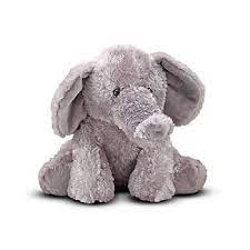 Melissa Doug Sterling Elephant Plush Toy Kohls In 2021 Elephant Stuffed Animal Elephant Plush Toy Elephant Plush