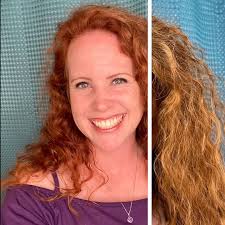 #InstantReplay of @redheadmomblog's gray coverage hair color refresh using  #AGEbeautiful Permanent Hair Color in shade 8RC Strawberry Blonde! "I love  this brand and have used the color 8RC for over a ...