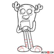 How To Draw Penny Fitzgerald From Gumball Series Sketchok
