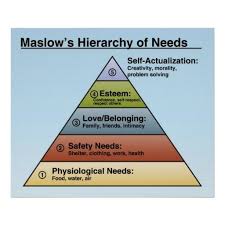 Maslow S Hierarchy Of Needs Classroom Poster Zazzle Com Maslow S Hierarchy Of Needs Psychology Posters Classroom Posters