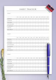 You can use url a tracking template at the ad group, campaign, or account level applies to all of the ads in. Download Printable Fitness Habit Tracker Template Pdf