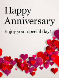 Enjoy Your Special Day Happy Anniversary Card Birthday Greeting Cards By Davia Happy Marriage Anniversary Happy Anniversary Wishes Happy Anniversary Wedding
