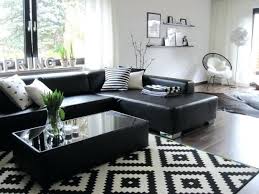 Wohnzimmer Schwarz Weiss In 2020 Black Couch Decor Black Sofa Living Room Living Room Decor Apartment