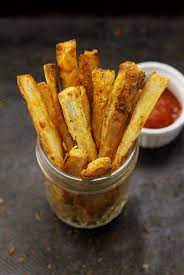 Crispy Baked Yuca Fries The Healthy Maven Yucca Recipe Pumpkin Recipes Yuca Recipes