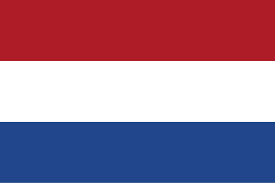 Blue and white color flag. Netherlands Flag Download Svg Png
