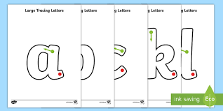 Download pages for the entire alphabet, including ll and ñ, for free! Alphabet Tracing Worksheets A Z Tracing Letters