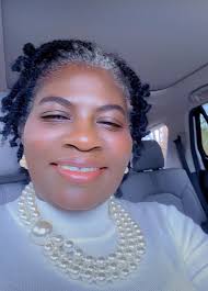 Appreciating gray hair beauty