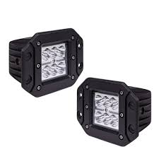 Maybe you would like to learn more about one of these? 2 Pcs 24w Led Off Road Cube Lights Flush Mount Spot Lens 6000k Clear White Driving Reverse Backup 12v Work Light Rugged For Trucks Trailer Bumper Buy Online In Antigua And Barbuda
