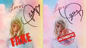 Taylor Swift Signature Study: Tell Her Real Autograph From Fakes