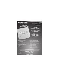 I have used this thermostat for many years and it is my go to thermostat.but, a little explanation is some times needed. Manual Venstar T2800 Rev 1