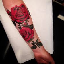 Dagger & rose what the heck is the original tattoo of, a torn up and scabbed 31. Red Rose Tattoo Cover Up