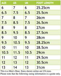 37 Rare Asics Shoe Size Chart Australia