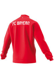 Adidas Fc Bayern Munchen Jacke Z N E Rot Weiss Fussball Shop