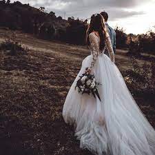 Pin By Ilona On I Do In 2020 Long Sleeve Wedding Dress Boho Boho Wedding Dress Lace Lace Wedding Dress With Sleeves