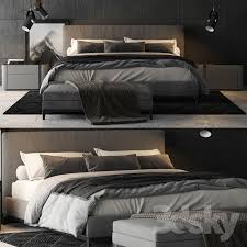 Bed francesco pasi gran guardia 2052 lba / fo. 3d Models Bed Minotti Andersen Bed