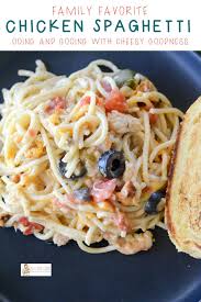 Cheesy Chicken Spaghetti Recipe The Gifted Gabber Recipe Chicken Spaghetti Recipes Cheesy Chicken Spaghetti Cheesy Chicken