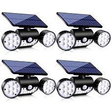 The solar spotlights for yard can be yours if you're looking to get total value for your money. Solar Lights Outdoor Ollivage 30 Led Solar Security Lights With Motion Sensor Outdoor Spotlights Ip65 Waterproof 360 Adjustable Solar Wall Lights Outdoor For Yard Garage Patio Porch 4 Pack Buy Online In