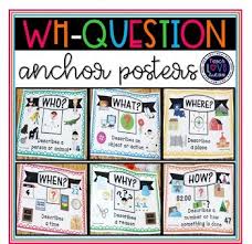 how to tackle questions with anchor charts teach love autism