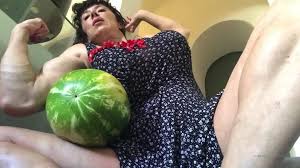 Lalliboop it is not difficult to crush a watermelon if it is very ripe  almost rotten.