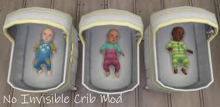 You can put baby into the . Problem With Default Replacement Bassinets Sims 4 Studio