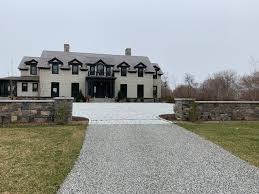 See how landscaping experts use this versatile material around the garden and home. Long Curved Stabilized Gravel Driveway Rhode Island New York Core Systems