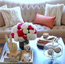 The coffee table is the center of the living room. Elegant Coffee Table Decor Ideas Novocom Top