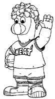 Impressive coloring book pages heat basketball miami to print. Coloring Book Miami Heat