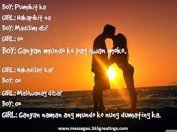 Here's a extensive collection of best, naughty, funny and latest pinoy green pick up lines made just for you and to share with. Pick Up Lines Tagalog 365greetings Com