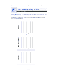 Learn vocabulary, terms, and more with flashcards, games, and other study tools. Chapter 13 Section 1 Note Taking Study Guide Answers Fill Online Printable Fillable Blank Pdffiller