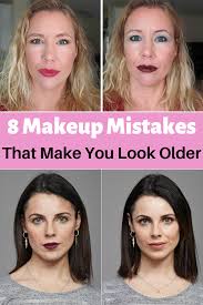 8 Makeup Mistakes That Make You Look Older Beautycare Way In 2020 Makeup To Look Older Makeup Mistakes Makeup Tips For Older Women