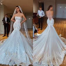 Vintage princess wedding dresses long sleeves ball gowns applique custom made. 2020 Beautiful Mermaid Strapless Wedding Dresses Backless Illusion Corset Lace Up Bridal Gown With Chapel Train Vestido De Noiva Ball Gown Wedding Dress Beautiful Wedding Dress From Cinderelladress 325 47 Dhgate Com