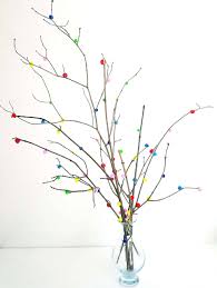 You might want to put a pom pom or two in the tree to indicate. How To Make A Diy Pom Pom Tree Diy Spring Decoration