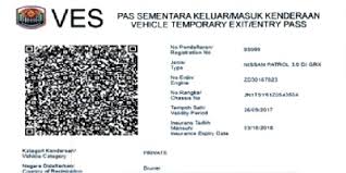 If your ves pass has expired, just bring along the expired copy and scan it again, it will be renewed automatically by their system. Nazeha S Story Travel Road Trip Ke Brunei Darussalam 2019 Part 1