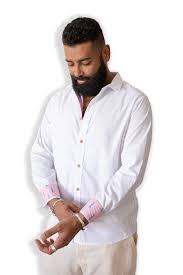 Men's Dress Shirt | White – southernsaint