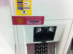 5% back in points on eligible gas station purchases, for the first $10,000 (which includes the eligible restaurant and grocery store purchases) during the promotional period and then 1% thereafter. Shell Gas Station Uses Stickers To Prevent Credit Card Skimming Consumerist