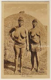 S Africa ZULU WOMEN w LOINCLOTH / FRAUEN m LENDENSCHURZ * Vintage Ethnic  Nude PC | eBay