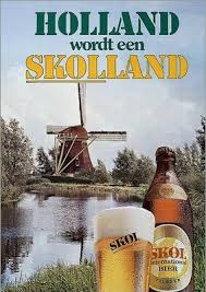 Skol Bier Beer Advertisement Vintage Beer Beer Poster
