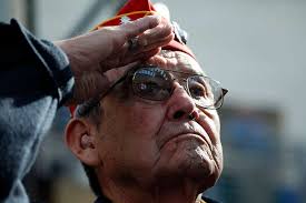 Iwo Jima veteran renders honors (4373349373)