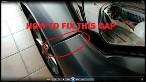 Check spelling or type a new query. Diy How To Fix Bumper Gap Baiki Gap Bumper Myvi Youtube
