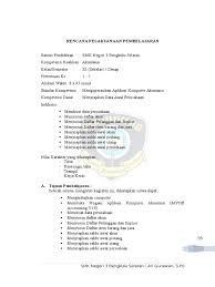 Keuanga n smk/m ak kelas xi, kementer ian pendidik an dan kebuday aan tahun 2016. Rpp Komputer Akuntansi Spreadsheet Smk