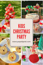 Kids Christmas Party Play Date Pop Of Gold Kids Christmas Party Holiday Party Decorations Christmas Decorations For Kids